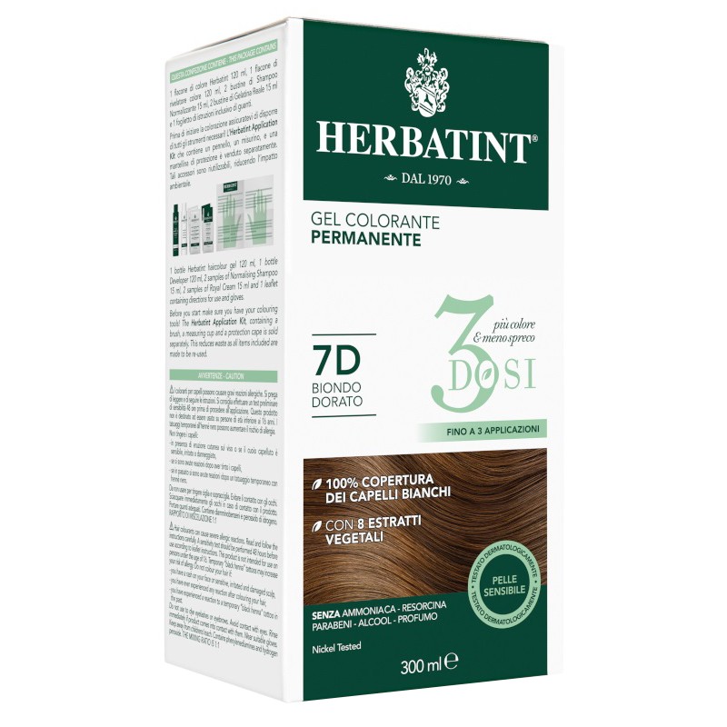 Antica Erboristeria Herbatint 3dosi 7d 300 Ml - Tinte e colorazioni per capelli - 975906785 - Antica Erboristeria - € 16,44