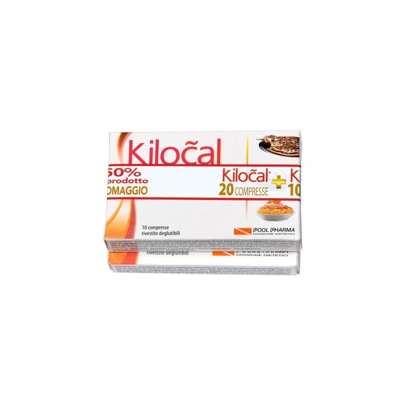 Pool Pharma Kilocal 20 Compresse + 10 Compresse - Integratori per dimagrire ed accelerare metabolismo - 942984636 - Pool Phar...