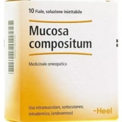 HEEL MUCOSA COMPOSITUM 10 FIALE DA 2,2 ML L'UNA - Omeopatia - 800146146 - Heel - € 58,08