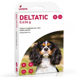 DELTATIC*2 collari medicati 35 cm per cani molto piccoli (0-5 Kg) scatola di cartone - Prodotti per cani - 105392029 -  - € 1...