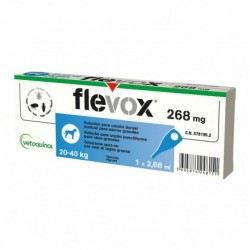 FLEVOX*spot-on soluz 1 pipetta 2,68 ml 268 mg cani da 20 a 40 Kg - Prodotti per cani e gatti - 104253137 -  - € 6,63