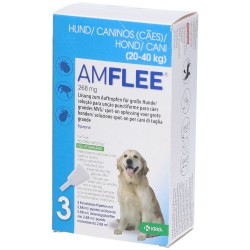 AMFLEE*spot-on soluz 3 pipette 2,68 ml 268 mg cani da 20 a 40 Kg - Prodotti per cani e gatti - 104760208 -  - € 11,70