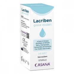 Gocce Oculari Lacriben 10 Ml Orsana Italia - 2