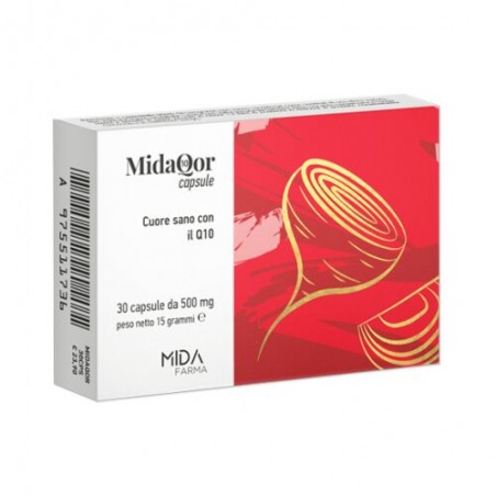 MIDAQOR 30 CAPSULE - Integratori per il cuore e colesterolo - 975511736 -  - € 21,34