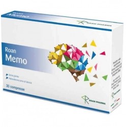 Roan Pharma S Roan Memo 30 Compresse - Integratori per concentrazione e memoria - 973618768 - Roan Pharma S - € 21,20