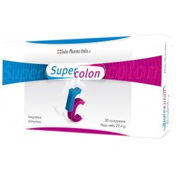 SUPERCOLON 30 COMPRESSE - Integratori per regolarità intestinale e stitichezza - 942531296 -  - € 23,76