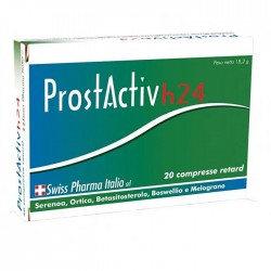 Swiss Pharma Italia Prostactiv H24 20 Compresse Retard - Integratori per prostata - 944027426 - Swiss Pharma Italia - € 20,13