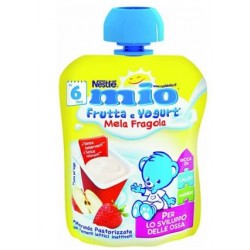 Nestle' Italiana Mio Frutta Yogurt Mela/fragola 90 Ml - Biscotti e merende per bambini - 935186902 - Nestle' Italiana - € 1,59