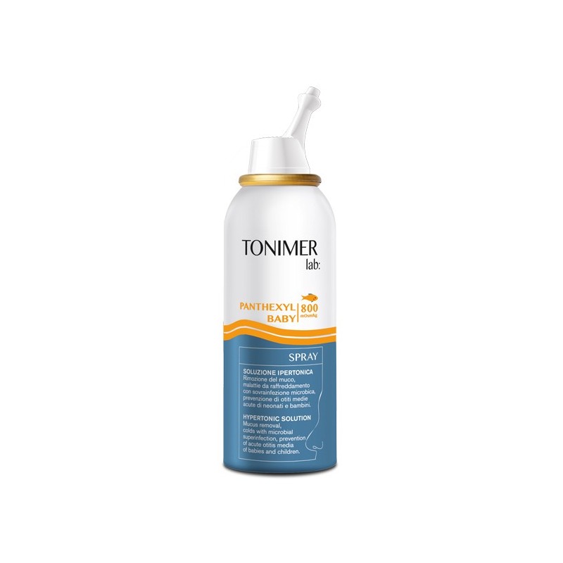 Tonimer Panthexyl Baby Spray Soluzione Ipertonica 100 Ml - Soluzioni Ipertoniche - 979097565 - Tonimer Lab - € 11,19