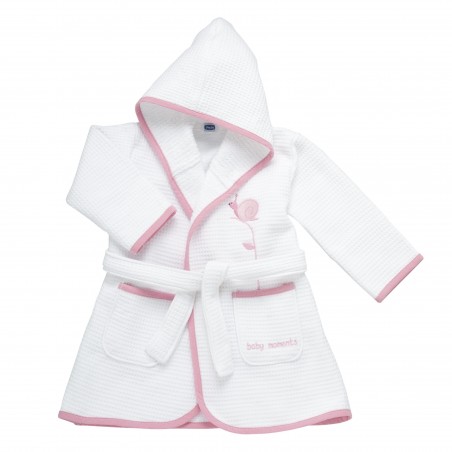Chicco Accappatoio Piquet Rosa 12m+ Chicco - 1 Chicco Accappatoio Piquet Rosa 12m+ Chicco - 1
