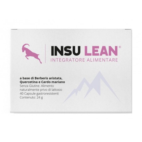 Insu Lean per la Funzione Digestiva 40 Capsule Gastroresistenti - Integratori per apparato digerente - 986286957 - Vanda Omeo...