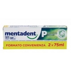 Unilever Italia Mentadent P 2 X 75 Ml Bitubo Promo - Dentifrici e gel - 978249922 - Unilever Italia - € 2,84