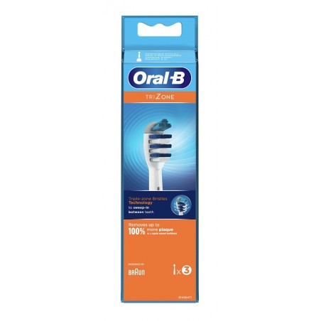 Procter & Gamble Oralb Trizone Eb30 Testine Per Spazzolino Elettrico 3 Pezzi - Spazzolini elettrici e idropulsori - 982509655...
