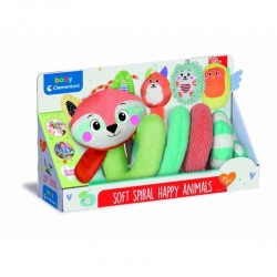 Baby Clementoni For You Spirale Happy Animals - Linea giochi - 984904300 - Clementoni - € 21,62