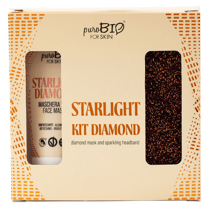 Purobio Starlight Diamond Kit Maschera Viso 30 Ml + Fascia Capelli - Maschere viso - 945100105 - PuroBio - € 12,90