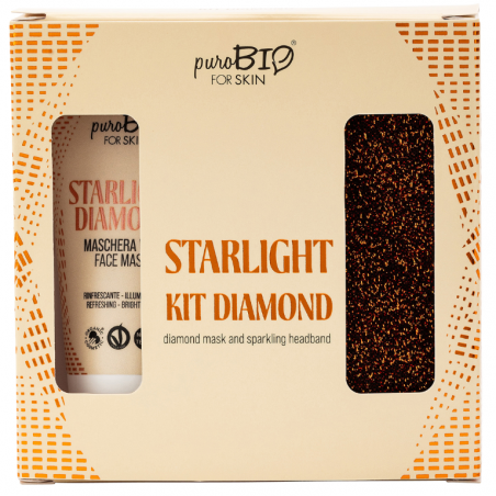 Purobio Starlight Diamond Kit Maschera Viso 30 Ml + Fascia Capelli PuroBio - 1 Purobio Starlight Diamond Kit Maschera Viso 30 Ml + Fascia Capelli PuroBio - 1