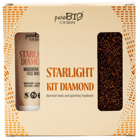 Purobio Starlight Diamond Kit Maschera Viso 30 Ml + Fascia Capelli - Maschere viso - 945100105 - PuroBio - € 12,90