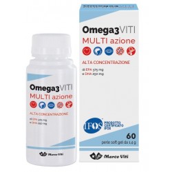 Marco Viti Farmaceutici Omega3 Viti Multiazione 60 Perle - Circolazione e pressione sanguigna - 931498392 - Marco Viti Farmac...