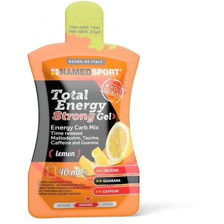 Namedsport Total Energy Strong Lemon Gel 40 Ml - Integratori per sportivi - 935010052 - Namedsport - € 2,03