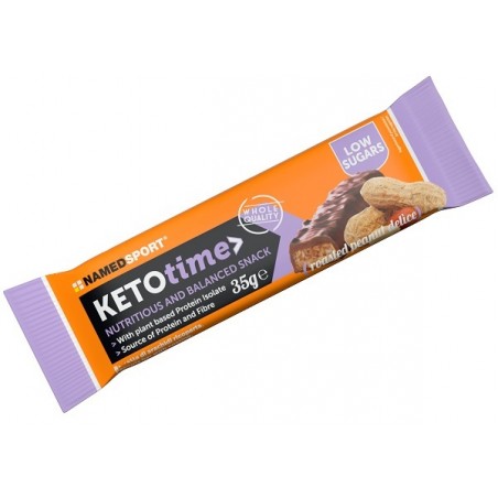 Namedsport Ketotime Bar Roasted Peanut 35 G Namedsport - 1 Namedsport Ketotime Bar Roasted Peanut 35 G Namedsport - 1