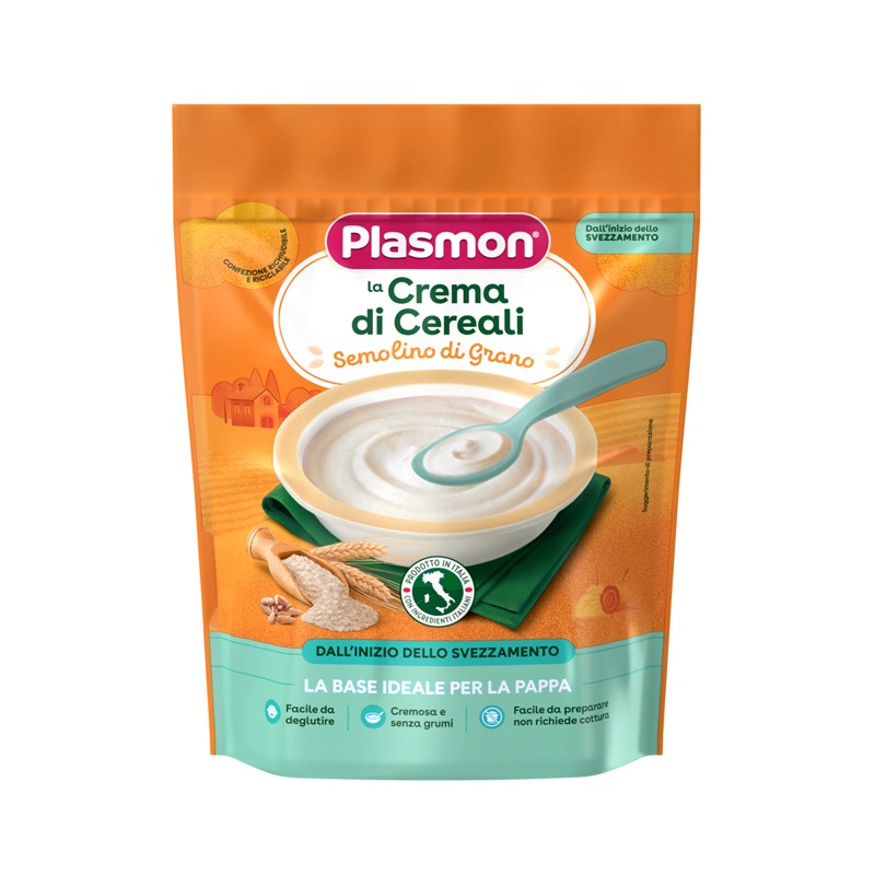 Plasmon Cereali Semolino Di Grano 200 G - Pappe pronte - 987668377 - Plasmon - € 3,12