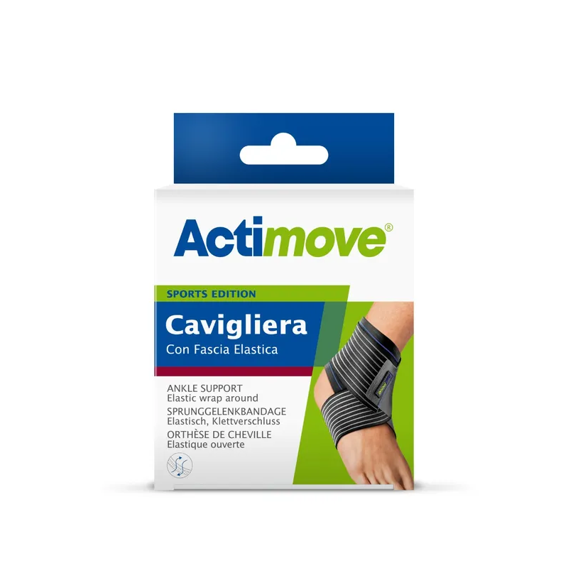 ACTIMOVE SPORTS EDITION CAVIGLIERA CON FASCIA ELASTICA L - Calzature, calze e ortopedia - 980427595 -  - € 17,91
