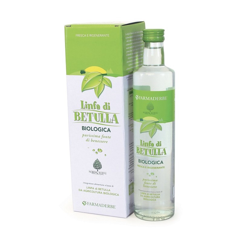 Farmaderbe Linfa Di Betulla Bio 500 Ml Farmaderbe - 1
