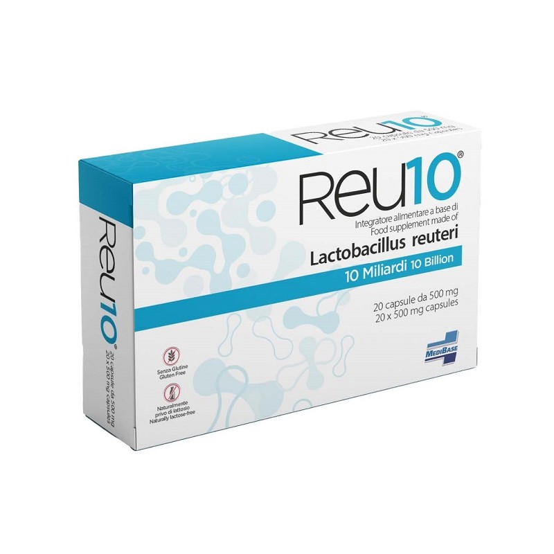 Medibase Reu10 20 Capsule - Integratori di fermenti lattici - 943178816 - Medibase - € 12,99