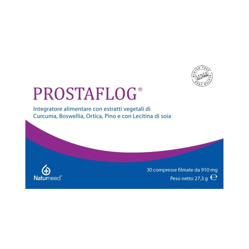 Prostaflog Integratore per la Prostata 30 Compresse Rivestite - Integratori per prostata - 932677533 - Naturneed - € 23,16