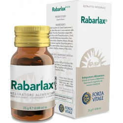 Rabarlax Integratore per il Transito Intestinale 25 G - Integratori per regolarità intestinale e stitichezza - 982497745 - Fo...
