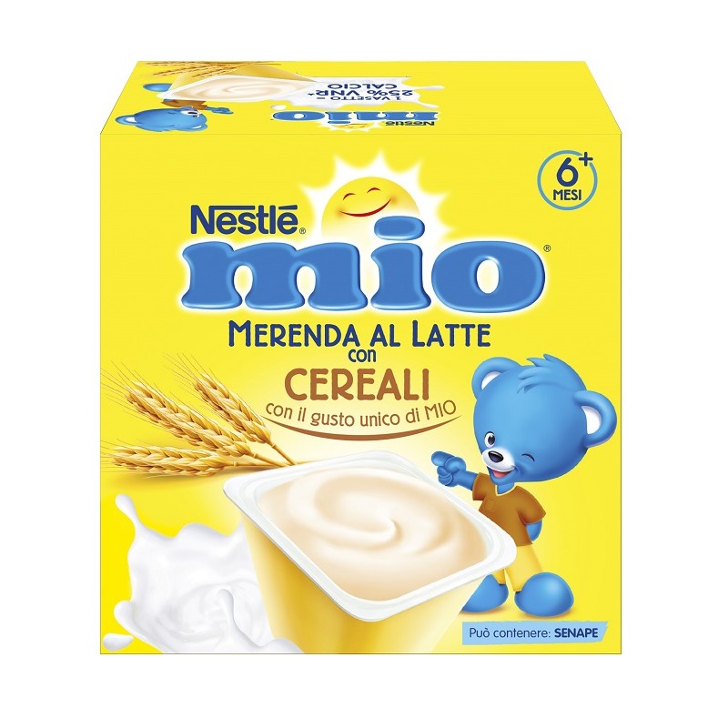 Nestle' Italiana Mio Merenda Al Latte Cereali 4 Pezzi Da 100 G - Alimentazione e integratori - 985825393 - Nestle' Italiana -...