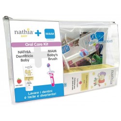 Giuriati Group Oral Care Kit Neutro 1 Dentifricio Baby Nathia 50 Ml + 1 Mam Baby's Brush - Igiene orale - 981546260 - Nutriva...