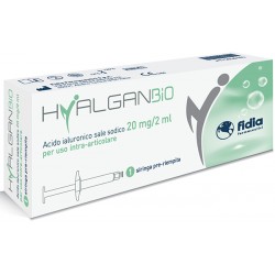 Fidia Farmaceutici Siringa Hyalganbio Intra-articolare 20mg 2 Ml - IMPORT-PF - 975068483 - Fidia Farmaceutici - € 32,63