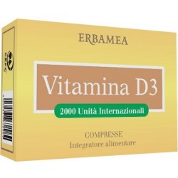 Erbamea Vitamina D3 90 Compresse - Integratori per difese immunitarie - 934729512 - Erbamea - € 5,65