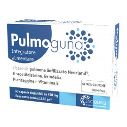 Pulmoguna 30 Capsule - Integratori per apparato respiratorio - 945119055 - Guna - € 32,88
