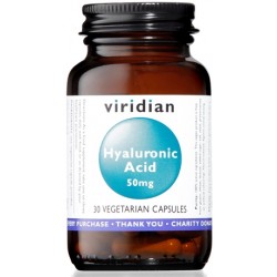 Natur Viridian Hyaluronic Acid 30 Capsule Viridian Acido Ialuronico - Pelle secca - 973989751 - Natur - € 24,16