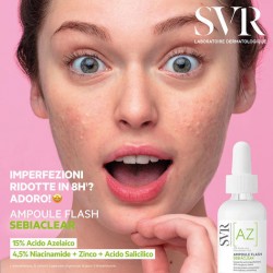 SVR Sebiaclear Ampoule Flash Concentrato Anti-Imperfezioni 30 Ml - Trattamenti per pelle impura e a tendenza acneica - 983533...