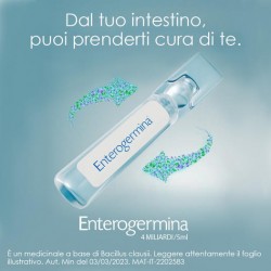Enterogermina 4 Miliardi / 5Ml Fermenti Lattici 20 Flaconcini - Fermenti lattici - 013046089 - Enterogermina - € 19,88