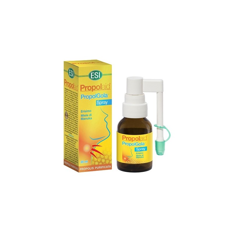 Propolaid Propolgola Spray Benessere Della Gola 20 Ml - Integratori per difese immunitarie - 909911618 - Propolaid - € 7,53