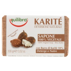 Equilibra Sapone Naturale Karite' 100 Ml - Bagnoschiuma e detergenti per il corpo - 924587544 - Equilibra - € 1,66