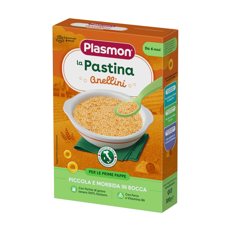 Plasmon Pasta Anellini 300 G - Pastine - 987668389 - Plasmon - € 2,00