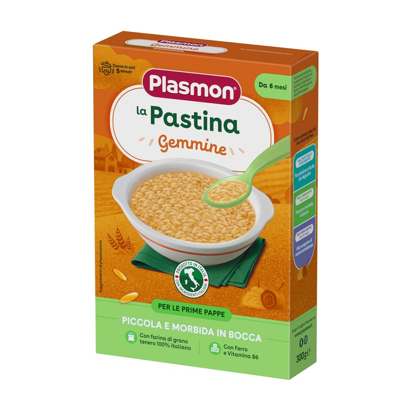 Plasmon Pasta Gemmine 300 G - Pastine - 987668427 - Plasmon - € 1,90