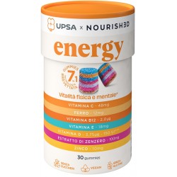 Upsa Italy Upsa X Nourished Energy 30 Gummies - Integratori multivitaminici - 985509429 - Upsa Italy - € 19,70