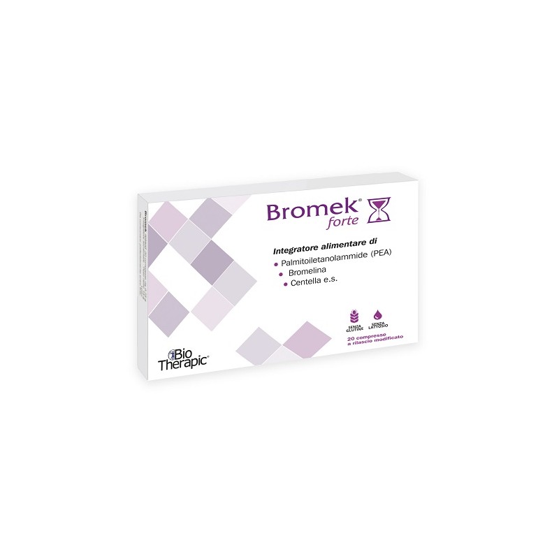 Bio Therapic Italia Bromek Forte 20 Compresse - Integratori multivitaminici - 987389828 - Bio Therapic Italia - € 17,26