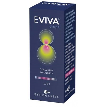 Eyepharma Eviva Drops Gocce Oculari 10ml Eyepharma - 1 Eyepharma Eviva Drops Gocce Oculari 10ml Eyepharma - 1