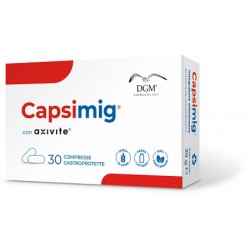Dgm Farmaceutici Capsimig 30 Compresse Gastroprotette - Integratori per dolori e infiammazioni - 987653831 - Dgm Farmaceutici...