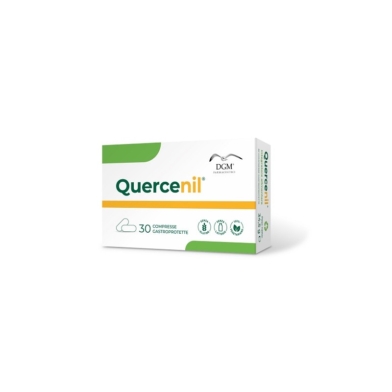 Dgm Farmaceutici Quercenil 30 Compresse Gastroprotette - Integratori per difese immunitarie - 987653856 - Dgm Farmaceutici - ...