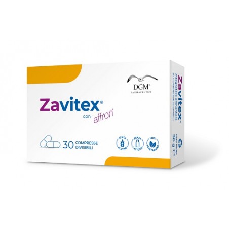 Dgm Farmaceutici Zavitex 30 Compresse Divisibili - Integratori per umore, anti stress e sonno - 987653868 - Dgm Farmaceutici ...