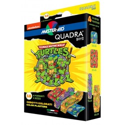 Pietrasanta Pharma Cerotto Master-aid Quadra Boys Ninja Turtles Assortiti 18 Pezzi - Medicazioni - 985990769 - Pietrasanta Ph...