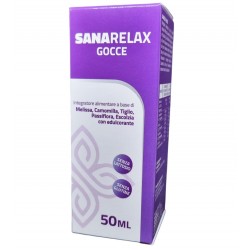 Sanarelax Gocce Rilassanti e Antistress 50 Ml - Integratori per umore, anti stress e sonno - 987665953 - Farmadea - € 7,90